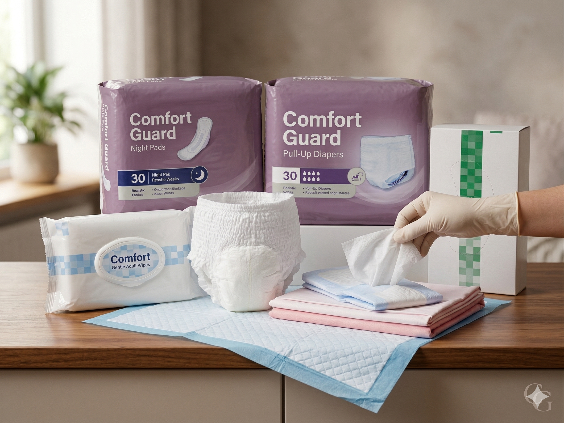 Incontinence and personal care products